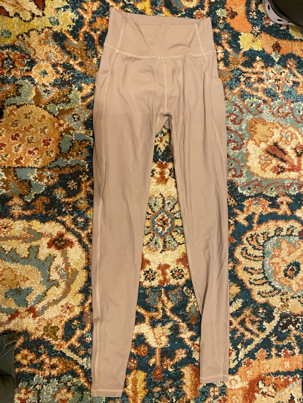 Tan Alphalete Leggings